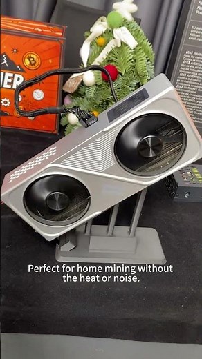 Bitcoin mining in a GPU form factor — unbelievable power