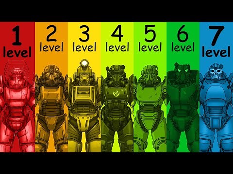 The 7 Levels of Fallout Power Armour