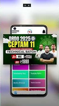 DRDO Ceptam 11 CBT 2 Mechanical Preparation | Start Now with make It Easy