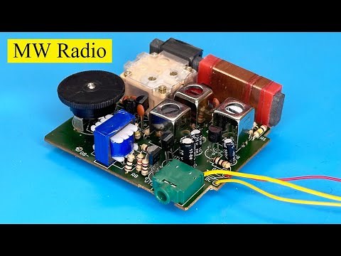 how to make am radio, Super Simple Radio MW Receiver, Engineers Day