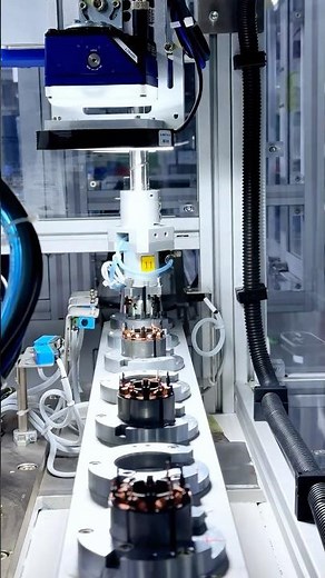 Fully Automatic BLDC Motor Assembly Line - Motor manufacturing process