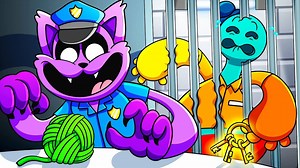 【GameToons】POPPY游戏时间_越狱！（卡通动画）