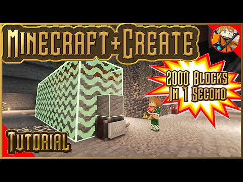 Block Destroyer - BEST Miner - Create Mod Tutorial