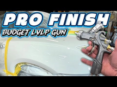 BEST BUDGET Paint Gun. LVLP Spray gun Review andTest.