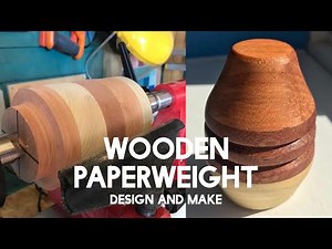 How To Turn A Paperweight | Woodturning