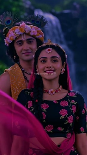 Aapke pyar mein ham sawarne lage 💞🌺 #lovestatus #radhakrishna #lyrics #shorts #statusvideo #viral