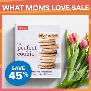 Shop our What Moms Love sale now and save up to 45% on winning equipment, cookbooks, beautiful prints, and much more. Shop now: https://cooks.io/2Qk8pm0 | America's Test Kitchen