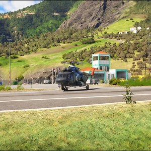 634K views · 2.6K reactions | Watch a stunning helicopter takeoff from the world’s shortest commercial runway at Saba (TNCS) in Microsoft Flight Simulator 2020. The breathtaking scenery and precision flying at this legendary airport make it a must-see moment for aviation fans. | 헕 헟 헔 헖 헞 ퟰ ퟮ ퟬ | Facebook