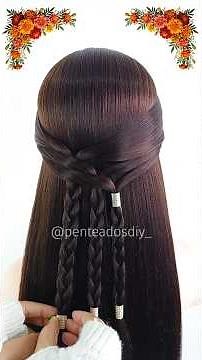 Children's hairstyle for school 🎀 #braids #beauty #hair #viral #hairstyles