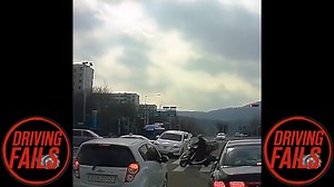 I did'nt see that comming 😱😱😱 | Driving Fails