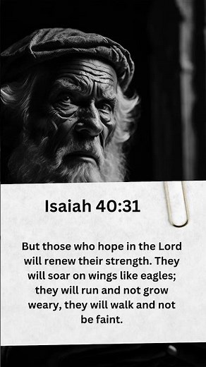 Finding Strength in Isaiah 40:31 🙏