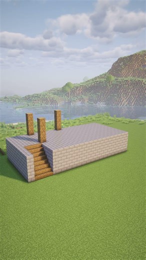 Minecraft Simple House | tutorial timelapse #minecraft