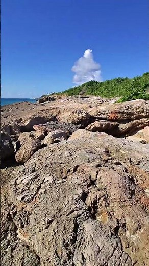 Cupecoy Beach Walking On the Rocks