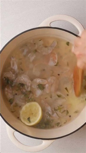 Easy Poached Shrimp 🦐 #easyrecipes #seafood #shrimp