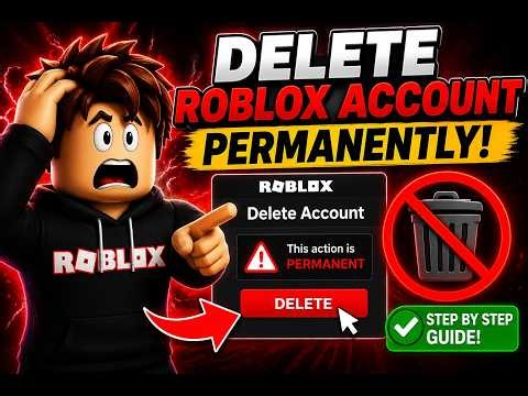 How To Delete Roblox Account Permanently (Step By Step Guide)