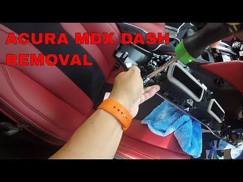 Remove Your Acura Mdx's Dash Trim In Under 5 Minutes!