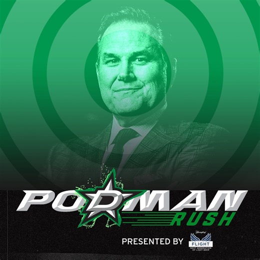 3K views · 69 reactions | Robo doing Robo things and the final stretch of the regular season in full swing. Razor and Mike chat ahead of the trade deadline on the latest episode of Podman Rush presented by Yuengling Beer FLIGHT. ⤵️ https://victoryplus.com/player/PodmanRush/3446?categoryId=79 #TexasHockey | Dallas Stars | Facebook