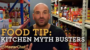 79K views · 1.2K reactions | FOOD TIP: George Calombaris busts some foodie myths to make our lives easier in the kitchen!  | MasterChef Australia | Facebook