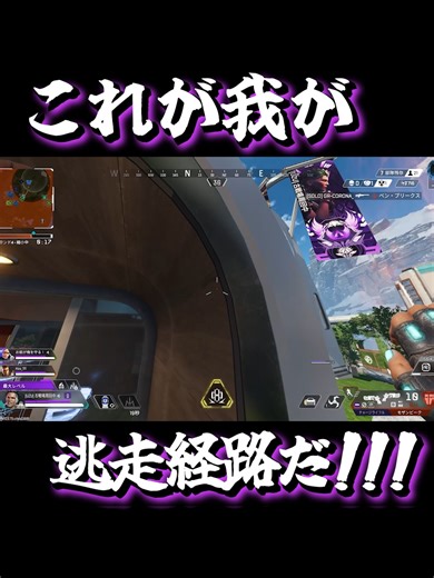 これが我が逃走経路の全貌