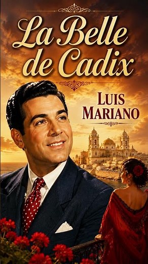 La Belle de Cadix – Luis Mariano - Chanson française intemporelle (1945) #chansonfrançaise