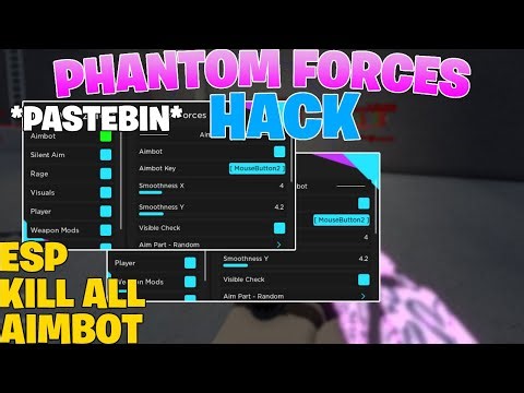 NEW Phantom Forces Script Hack PASTEBIN | Aimbot, Rage Bot, Visual ESP, & Much More! *PASTEBIN*