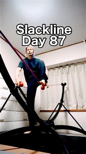 Tried Tightrope Walking at 47 – Day 87