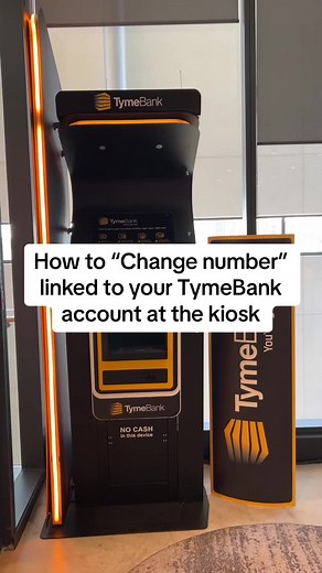 Change TymeBank Phone Number at the Kiosk Made Easy
