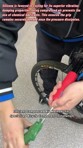 Efficient Compressed Air Methods For Specialized Bicycle Component Installation