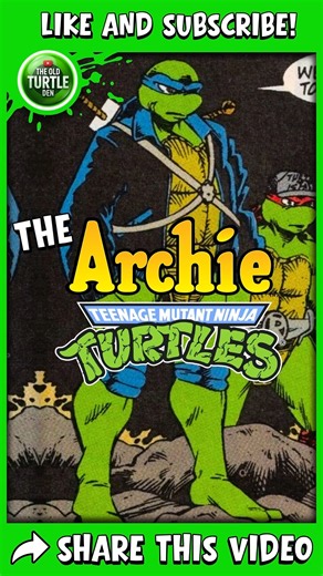 1987 TMNT Became Archie Comics