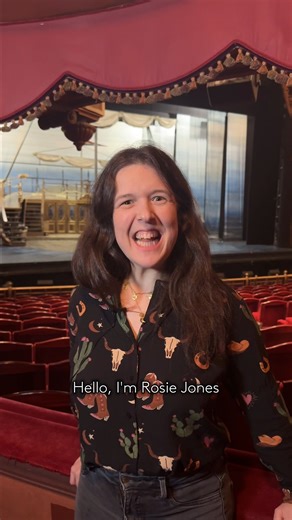 At the London Coliseum with Rosie Jones 💛 We sat down with Rosie Jones at the London Coliseum to talk about opera, access, and why feeling welcome in cultural spaces matters. To highlight and celebrate our shared commitment to making the arts accessible, we invited a group of young people and disability advocates from the @rosiejonesfoundation network, to experience the opera together, some for the very first time! | English National Opera