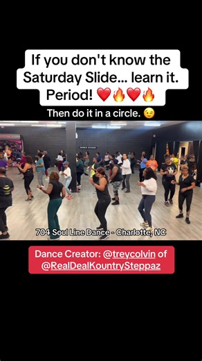 Learn the Saturday Slide Line Dance in Charlotte