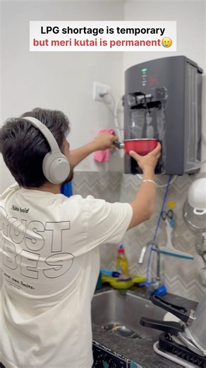 LPG shortage side effects🥲 #viral #funny #relatable #mom #trending #memes #shorts #youtubeshorts