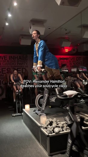 SoulCycle Class with Alexander Hamilton