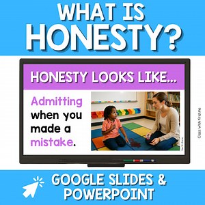 Honesty Slides | Being Honest No Prep SEL Lesson | Classroom Management Strategy