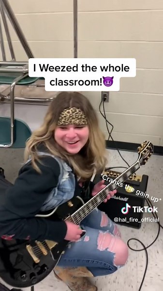 Buddy Holly Classroom Jamming Guitar Performance