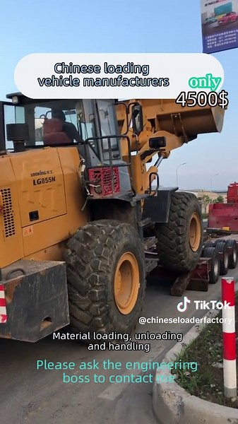 Chinese loader manufacturer on TikTok
