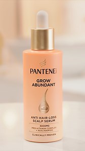 To the fuller hair days ahead 💛 Introducing Pantene Grow Abundant, our clinically proven anti-hair loss serum that grows stronger, longer, and denser hair in just 8 weeks*.​ ​ Ready to see results in just 8 weeks? Shop the collection now at @bootsuk ✨​ ​ #PanteneHair #PanteneUK #GrowAbundant #HairGoals​ ​ *Longer, Stronger - against styling damage vs Pantene Volume shampoo. Thicker, Denser - Clinical study vs placebo | Pantene UK & Ireland