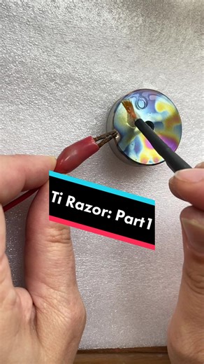 Titanium Razor Anodizing: Tie Dye Effect (Part 1)
