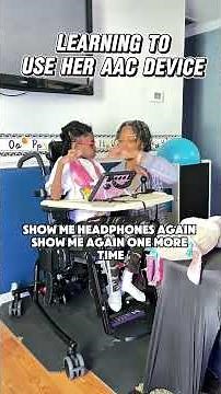 Teaching your child to use an AAC device isn’t easy but it’s worth it