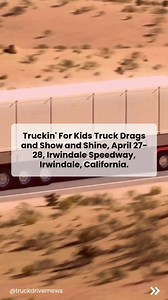 April 2024 trucking events: How many will you attend? 🙇 While there's still plenty of winter weather on the calendar, one true sign of better weather is the upcoming truck shows and related events. 🙌 Here's a list of many of the upcoming shows, conventions, and meetings. Swamp East Missouri Truck Show and Convoy,Missouri. Desert Diesel Nationals, April 19-20, Firebird Motorsports Park, Chandler, Arizona. 75 Chrome Shop Truck Show, April 26-28, 75 Chrome Shop, Wildwood, Florida. Truckin' For Ki