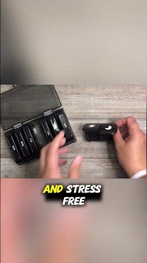 Best 7 Day Pill Organizer for Seniors | Easy Open, Large, Secure Weekly Pill Box