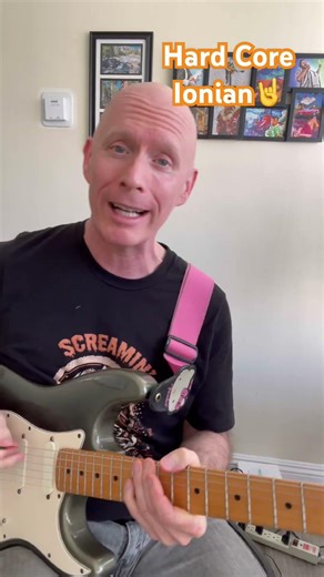 Ionian Mode in 60 Seconds | Get Ready to Jam! #guitartips