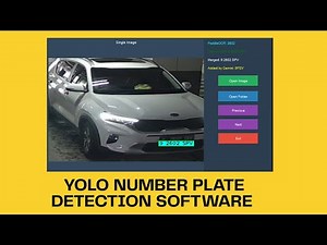 License Plate Detection with YOLO in Tkinter