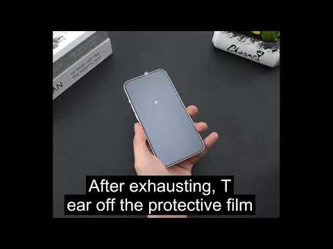 Oleophobic Coating Dust Free Easy Installation Screen Protector For