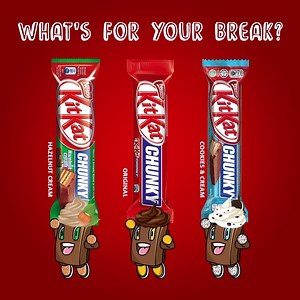 Which CHUNKY for your break? Sneak out the office for a minute to grab your favourite KIT KAT CHUNKY bar at $1.80 each (RRP)* – Don’t worry, we won’t tell on you! Promotion is valid from now till 31 March 2017 only. *RRP refers to recommended retailer promotion price. Actual selling prices in store may vary at store’s discretion. | KitKat