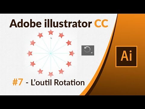 Illustrator CC #7 - L'outil Rotation