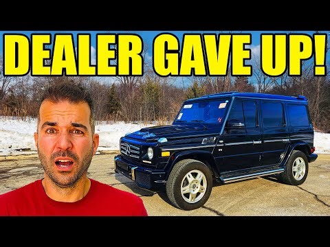 I Bought A NIGHTMARE Mercedes G-Wagon With The CRAZIEST ISSUE EVER & Fixed It FOR FREE!