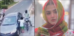 WATCH: Hira Mani robbed outside her home in Karachi