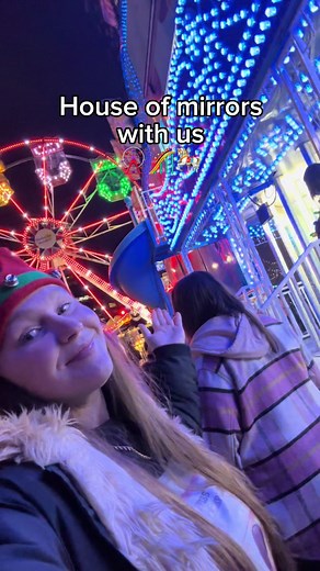 House of mirrors with us 🎡🎢🎠 #festival #dayinthelife #foryou #fyp #todaystoddler #foryoupage