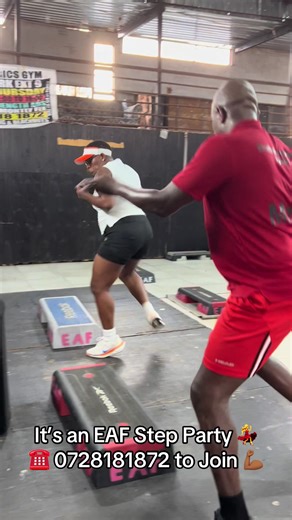Join the EAF Step Party for Fun and Fitness!